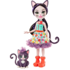 Royal Enchantimals Ciesta Cat & Climber Lelle ar dzīvniekiem GJX40