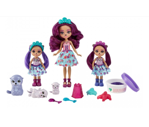 Royal Enchantimals New Family Pack Asst кукла с животными HCF94