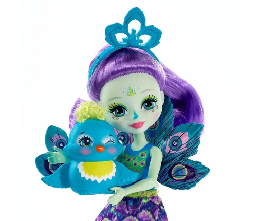 Royal Enchantimals Patter Peacock Кукла с животными FXM74