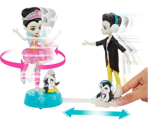 Royal Enchantimals Penguin Ice Skater Set GJX49