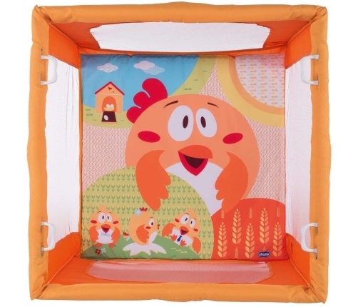 Манеж для детей Chicco Open Box orange