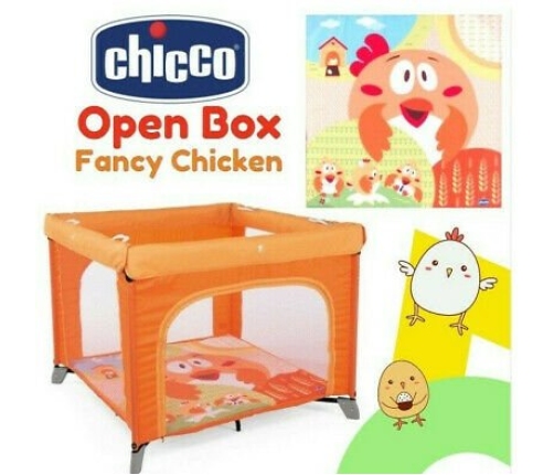 Манеж для детей Chicco Open Box orange