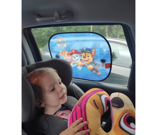 Saules aizsargs auto stiklam Paw Patrol 2 gb.