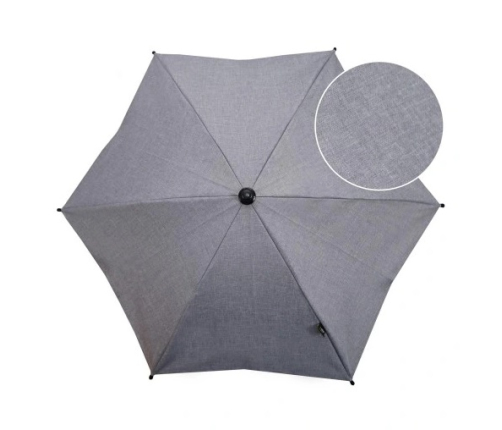 Зонтик от солнца для коляски Лён Bomix linen Silver 03