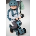 Scoot & Ride Ash regulējama ķivere bērniem (45-51)