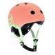 Scoot & Ride Peach regulējama ķivere bērniem (45-51)