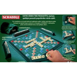 Scrabble Original - Latvian Y9623 Игра слов (лат. яз.)