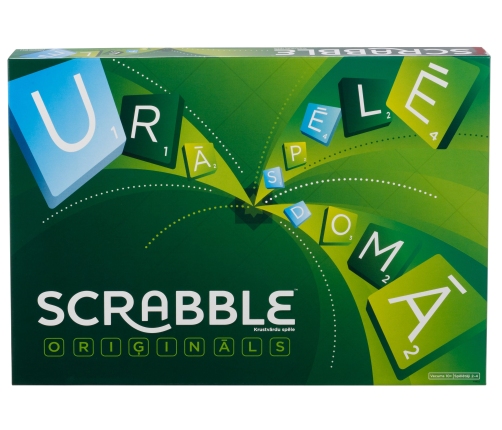 Scrabble Original - Latvian Y9623 Vārdu spēle (latv. val.)