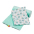 Одеялко и подушка для кроватки 75x100 / 35×30 cm Bocioland Hedgehog Minky