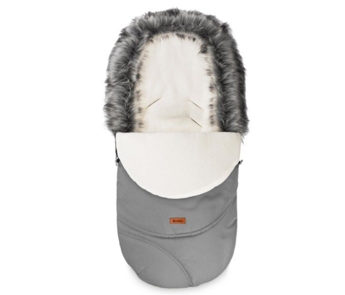 Sensillo Eskimo Polar Grey Bērnu ratu guļammaiss 100x46