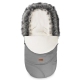 Sensillo Eskimo Polar Grey Bērnu ratu guļammaiss 100x46