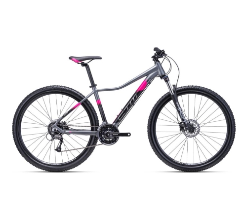 Женский велосипед CTM Charisma 3.0 grey pink 29 L 18