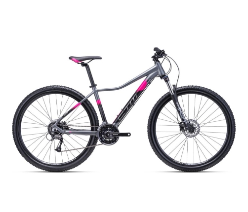 Sieviešu velosipēds CTM Charisma 3.0 grey pink 29 L 18