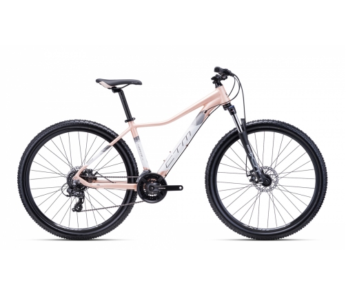 Sieviešu velosipēds CTM MTB Charisma 2.0 matt light pink grey 27.5