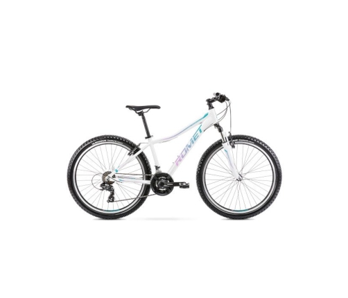 Sieviešu velosipēds Romet Jolene 6.1 White/Green 26 collas