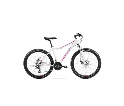 Sieviešu velosipēds Romet Jolene 6.2 White Pink 26 collas