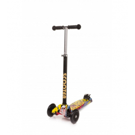 Skrejritenis 4BABY MINI SCOOTER yellow