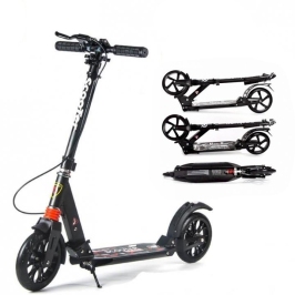 Самокат с тормозами Scooter Urban Black