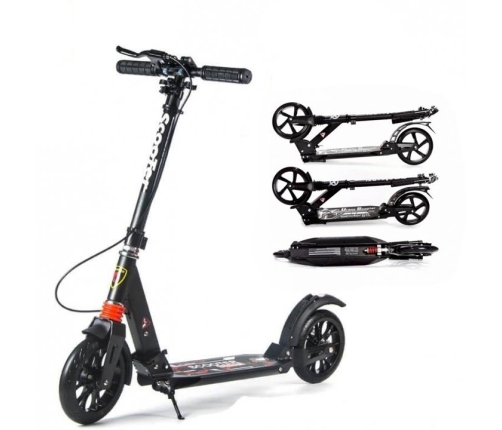 Самокат с тормозами Scooter Urban Black