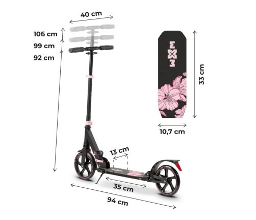 Самокат Kidwell WXM RSN-A01 Pink