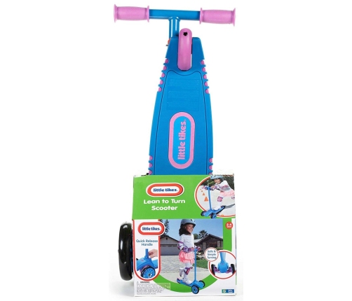 Самокат Little Tikes Lean To Turn blue/pink