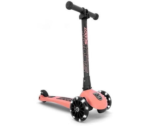 Skrejritenis ScootAndRide Highwaykick 3 LED Peach