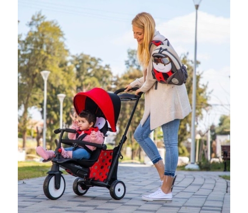 Smartrike Folding Trike 7in1 STR 5 Red Bērnu trīsritenis