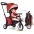 Smartrike Folding Trike 7in1 STR5 Red Детский трехколесный велосипед