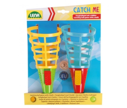 Игра Поймай мяч 20 см Lena Catch me L61221