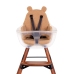 Подушка на стульчик для кормления Childhome Evolu Teddy Beige