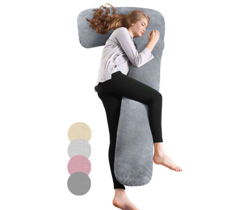 Spilvens - pakaviņš 180 cm La Bebe Flopsy Nursing Maternity Pillow [2 pārvalki]