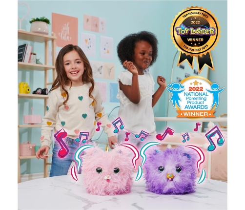 Spin Master WHAT THE FLUFF Purr n Fluff Pet Cat Интерактивный кот