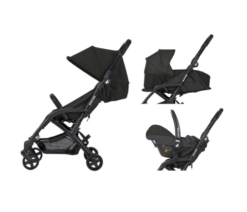 Sporta Ratiņi MAXI-COSI Laika Nomad Black