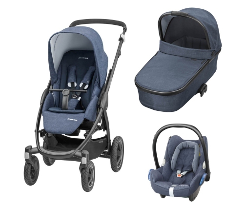 Sporta Ratiņi MAXI-COSI Stella Nomad Blue