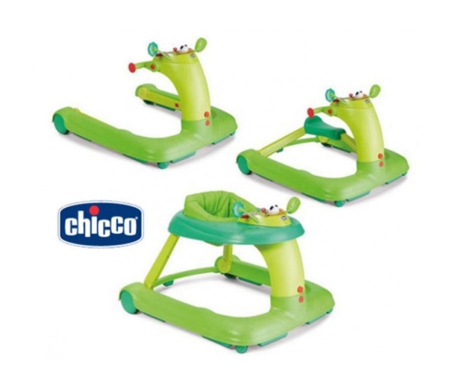 Ходунки Chicco 1 - 2 - 3 Green 3в1