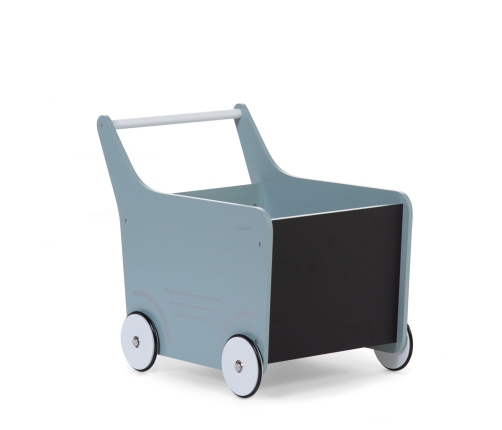 Stumjamā koka rotaļlieta CHILDHOME Baby Walker Mint