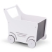 Stumjamā koka rotaļlieta CHILDHOME Baby Walker White