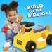 Stumjamā Mašīna Konstruktors Mega Bloks CAT Build n Play Ride-On HDJ29