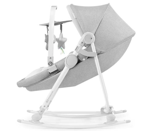 Колыбель Кресло-качалка Kinderkraft Nola 5in1 Stone grey