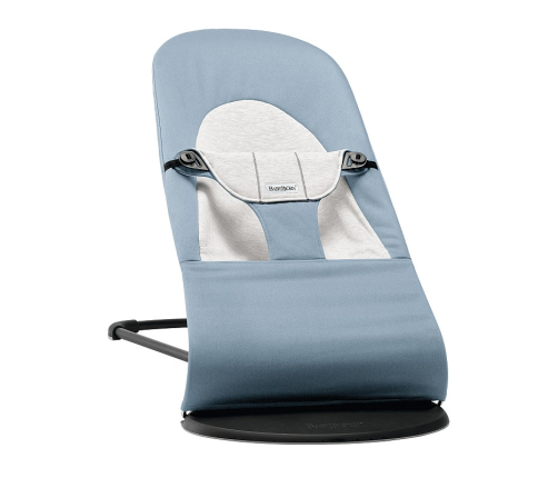 Bērnu Šūpuļkrēsls BabyBjorn Bouncer Balance Soft Blue/Grey Cotton/Jersey 005045