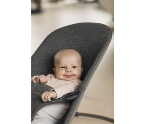 Bērnu Šūpuļkrēsls BabyBjorn Bouncer Bliss Charcoal grey 3D Jersey 006076