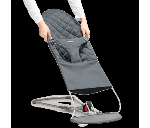 Bērnu Šūpuļkrēsls BabyBjorn Bouncer Bliss Cotton anthracite 006021