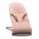 Шезлонг для детей BabyBjorn Bouncer Bliss Cotton old rose/pink 006014