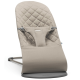 Bērnu Šūpuļkrēsls BabyBjorn Bouncer Bliss Cotton sand grey 006017