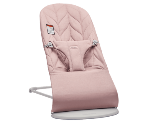 Шезлонг для детей BabyBjorn Bouncer Bliss Dusty pink Petal quilt 006122