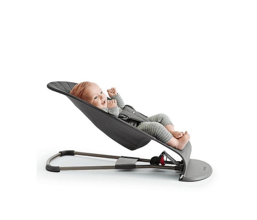 Bērnu Šūpuļkrēsls BabyBjorn Bouncer Bliss Light grey 3D Jersey 006072