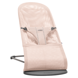 Bērnu Šūpuļkrēsls BabyBjorn Bouncer Bliss Mesh powder pink 006012