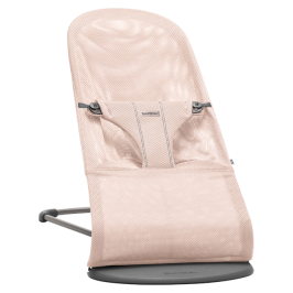 Шезлонг для детей BabyBjorn Bouncer Bliss Mesh powder pink 006012