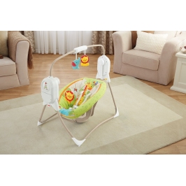 Bērnu Šūpuļkrēsls Fisher Price Mini Cradle Swing-Smart Tech. RF BFH05