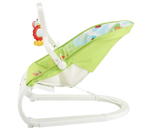 Bērnu Šūpuļkrēsls Fisher Price Rainforest Friends Comfort Curve Bouncer CJJ79